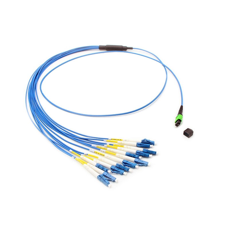 12F SM MPO-LC Straight harness Cable