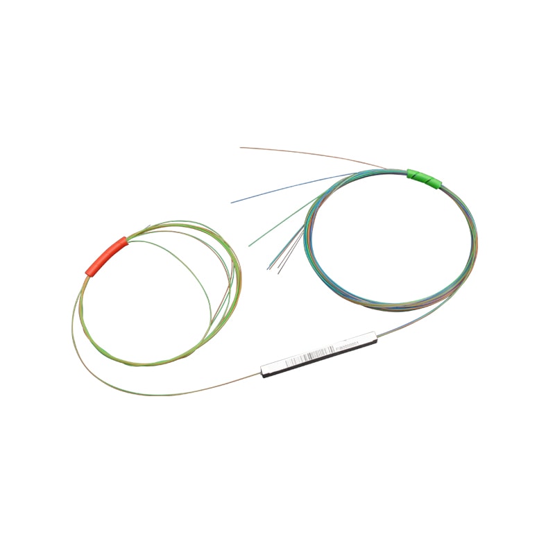 Bare fiber PLC splitter