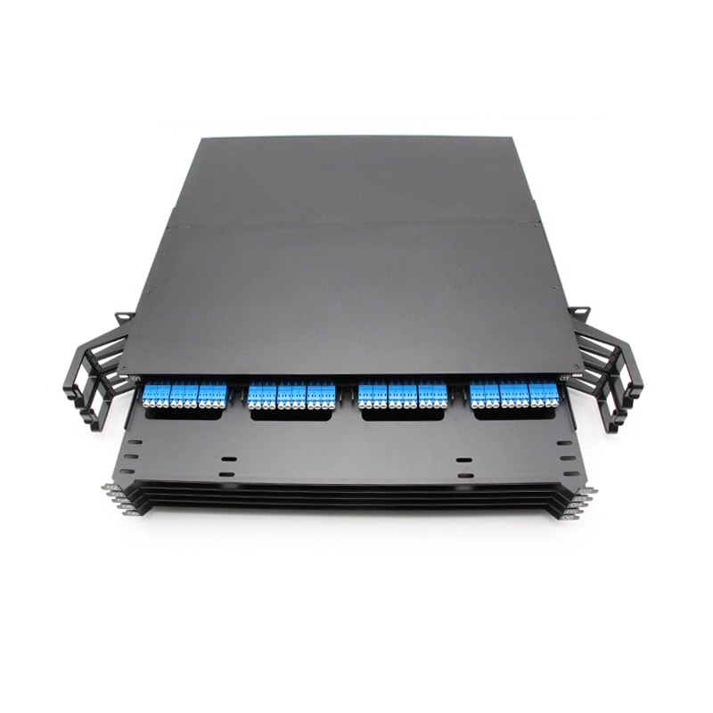 2U 288F SM Slide drawer 19‘ ’Rack mount Patch panel