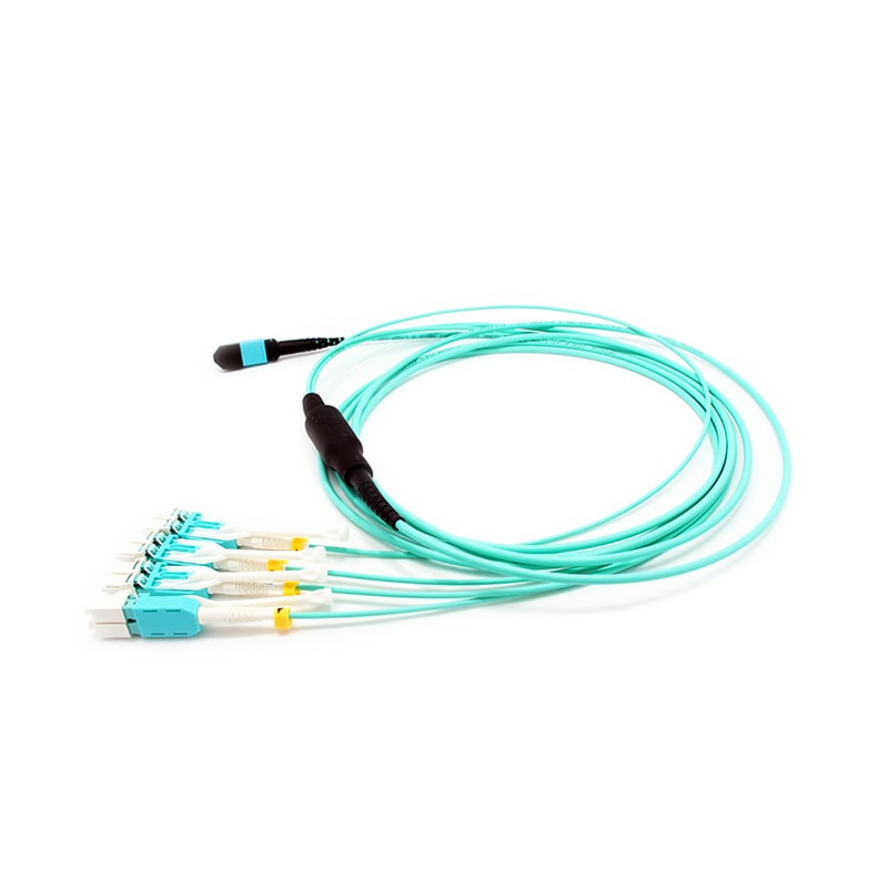 8F OM3 MTP-LC uniboot Standard harness Cable