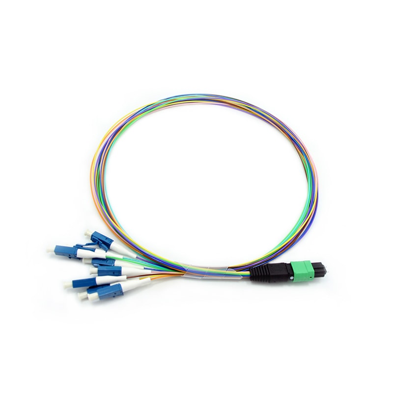 8F SM MTP(male)-LC fanout 0.9 0.30m cable (2)