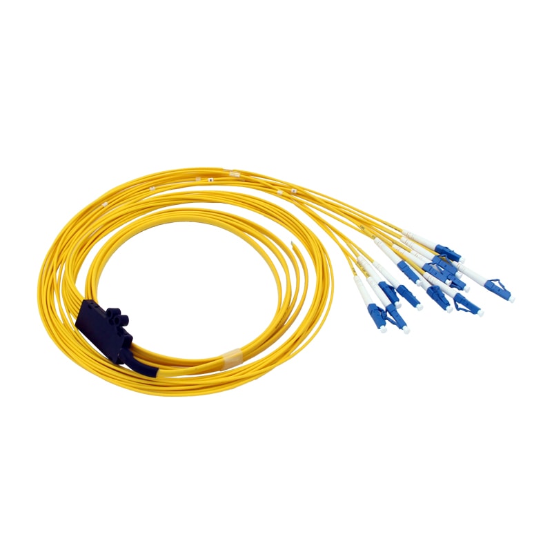 4-12F Ribbon cable fanout 2.0mm pigtail