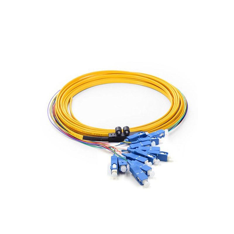 SC SM ribbon Fan-out Fiber Optic Pigtail