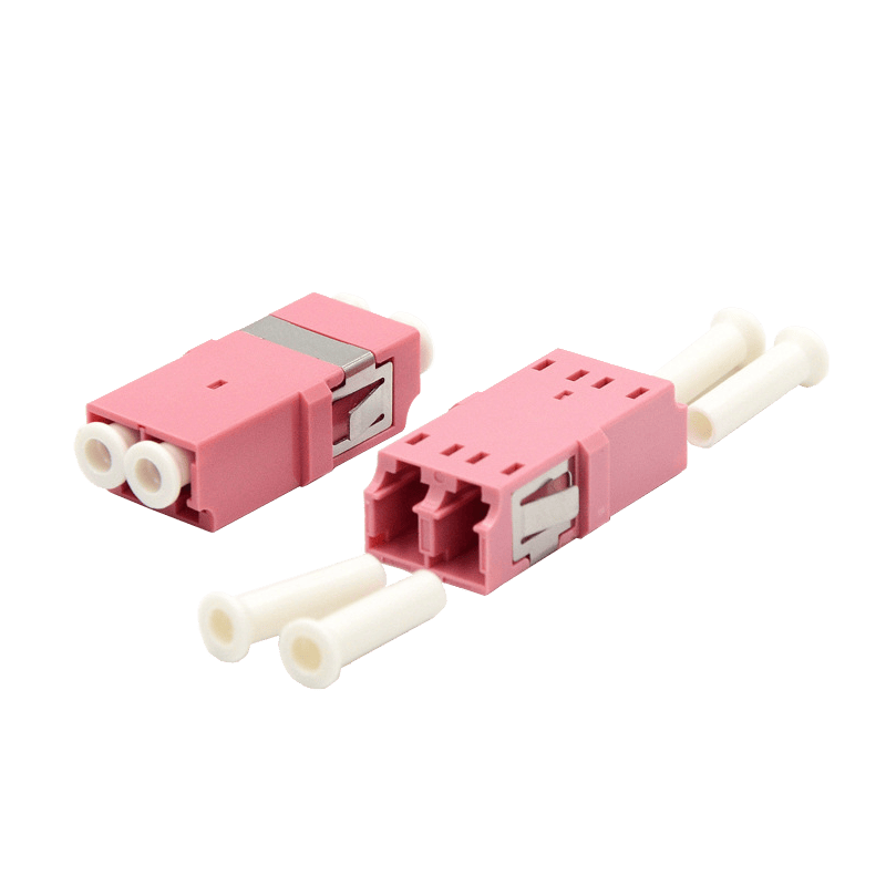 LC DX OM4 Adapter reduce flange