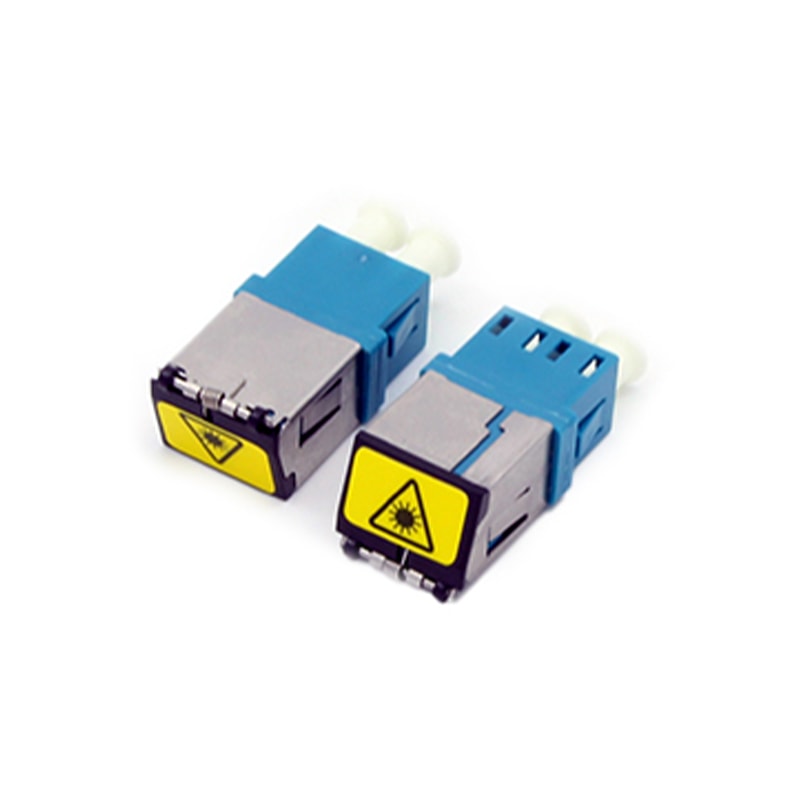 LC Duplex Adapter with Removable Outer Shutter (4)