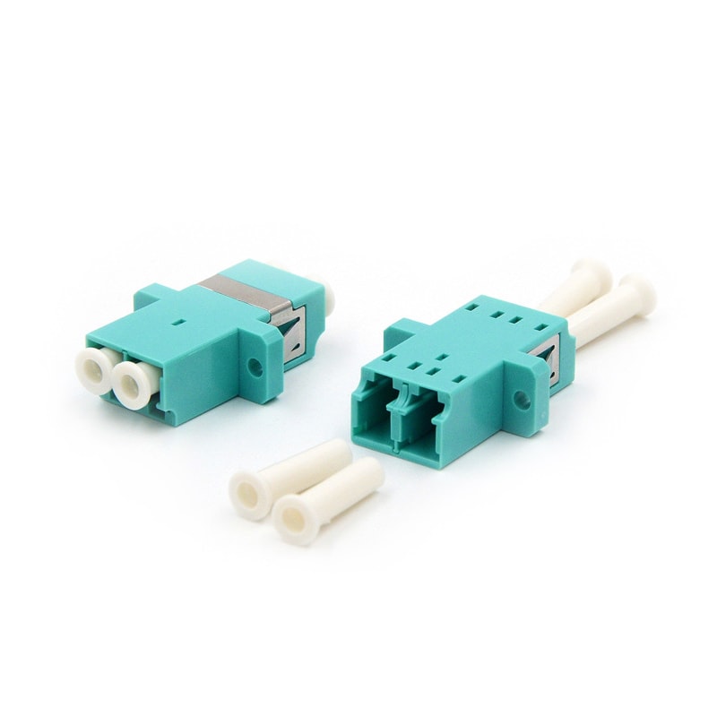 LC OM3 Duplex SC footprint type Adapter-Full flange