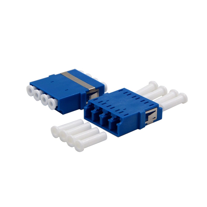 LC UPC Quad SC footprint slotted type Adapter-Reduced Flange