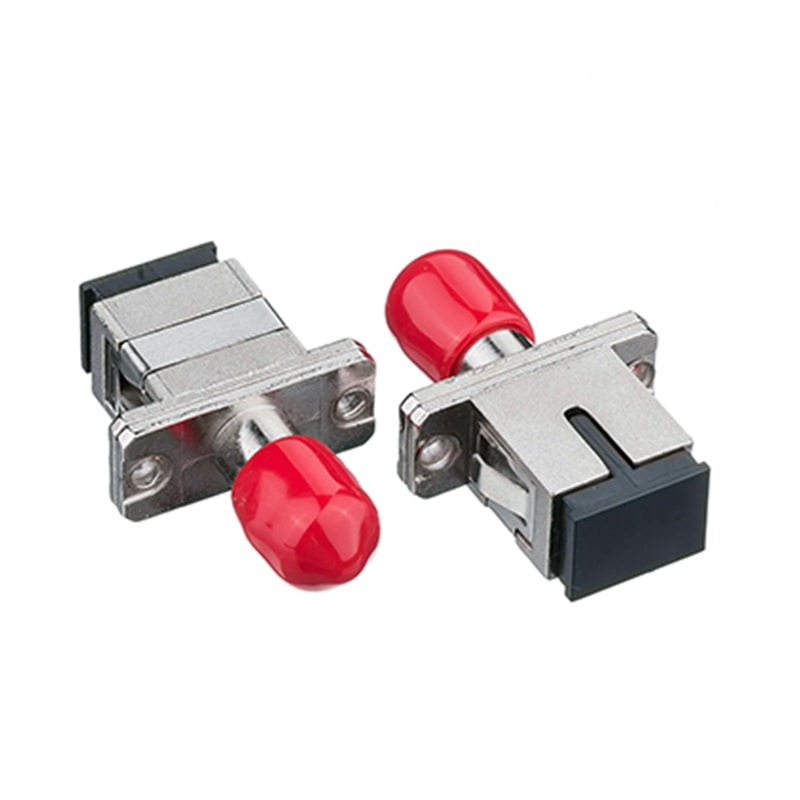 SC-ST Hybrid Simplex adapter Metal SC footprint (4)
