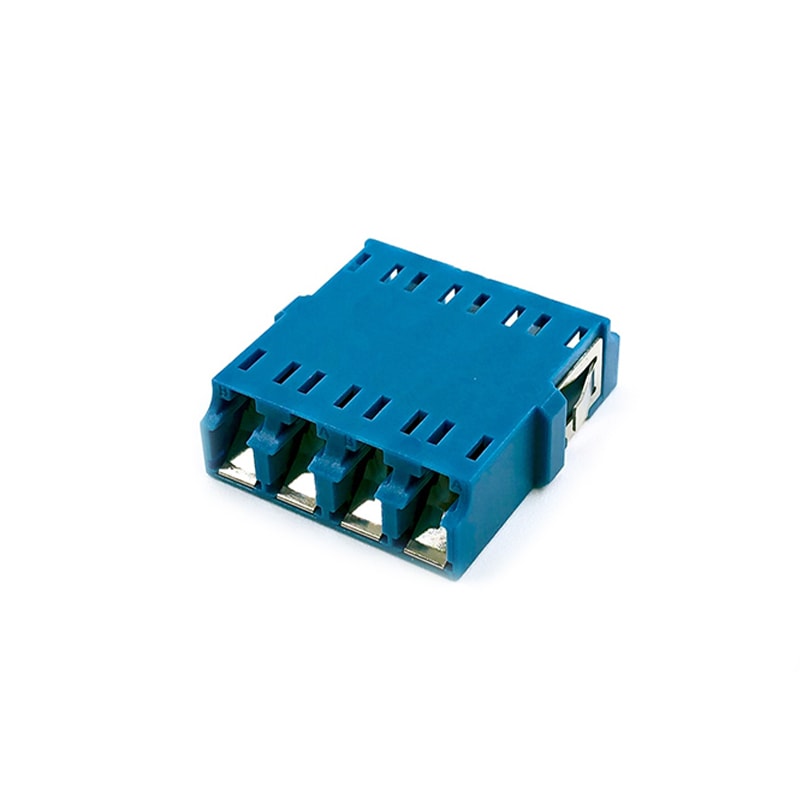 SM LC quad adapter with inner shutter