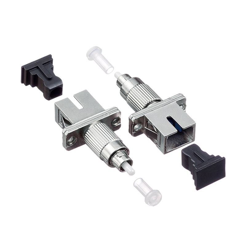 Simplex SC UPC Female to FC UPC SM male conversion adapter SC footprint