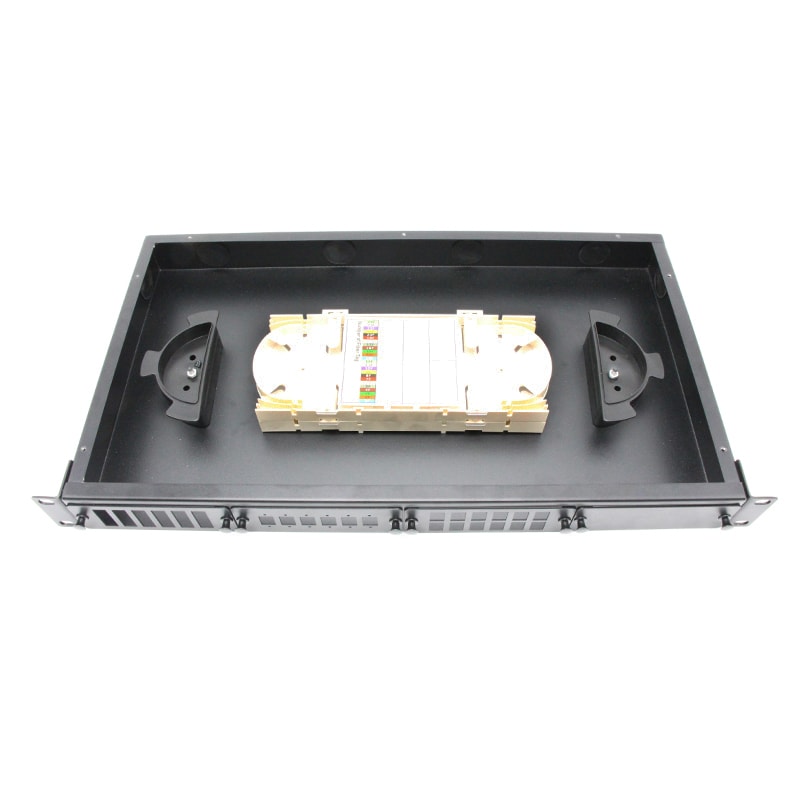 19‘ 1RU Patch panel 4 Metal FAP-Fixed Rack mount design (2)