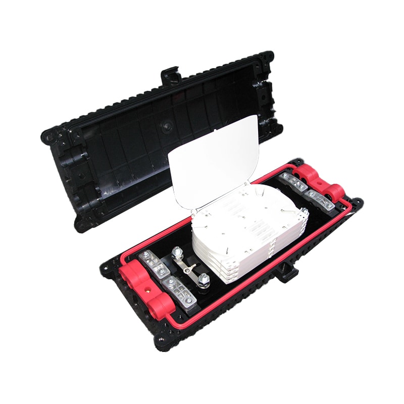 3 in 3 out Horizontal type Fiber Optic Splice Closure