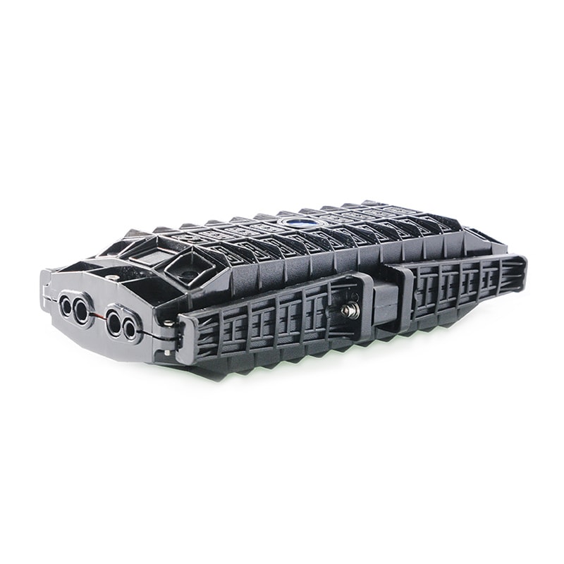 4 in 4 out Horizontal type Fiber Optic Splice Closure 48F
