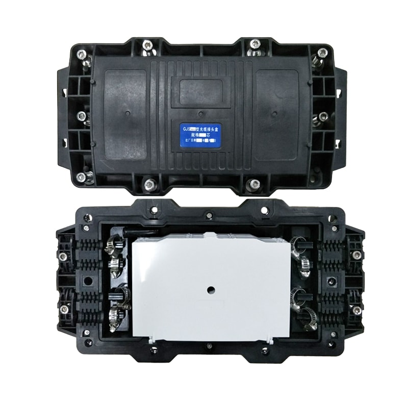 4 in 4 out Horizontal type Fiber Optic Splice Closure