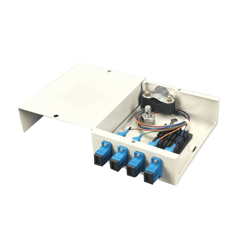 SC SM 4cores FIber Terminal box