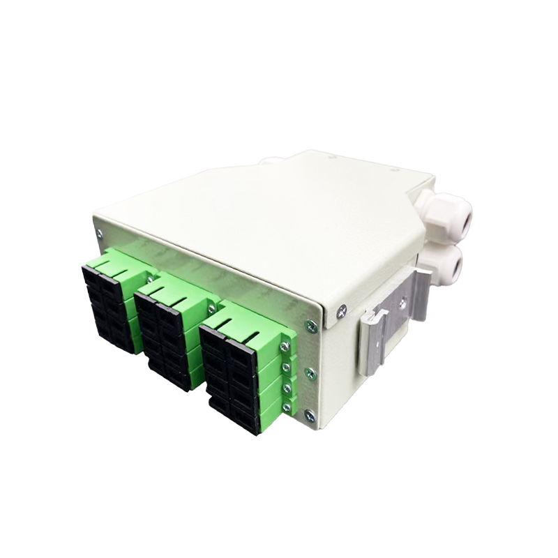 24F SC DX Din Rail Splice box -DRCC