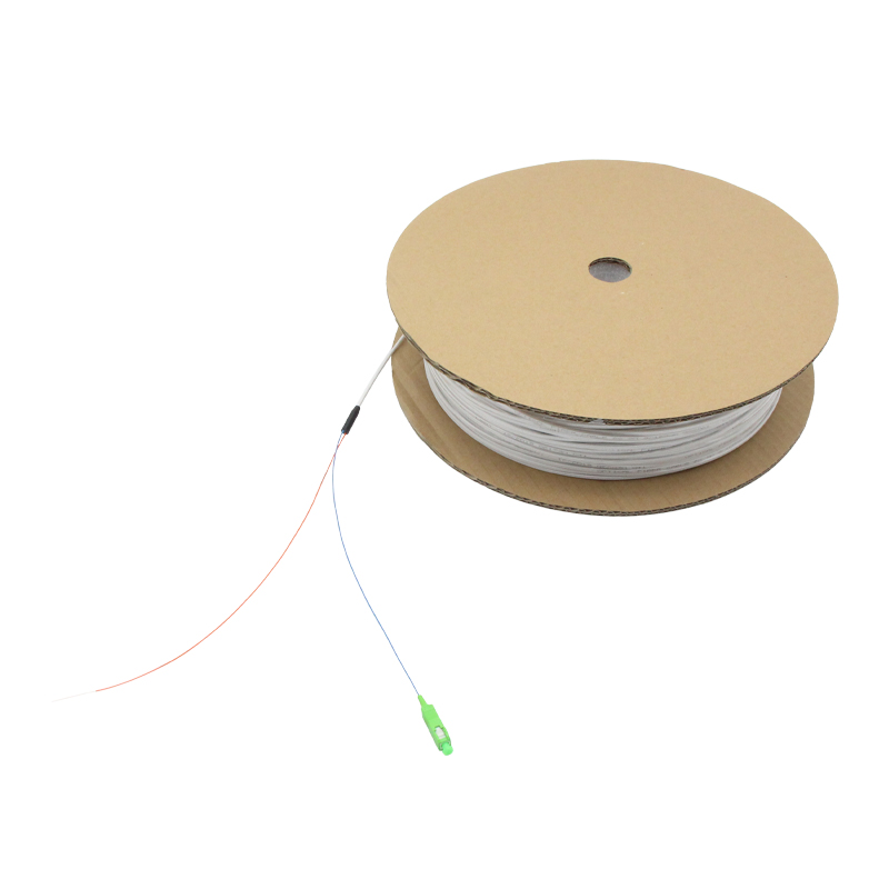 2 cores SC/APC +SC/UPC G657A1 FTTH Drop Cable Pigtail