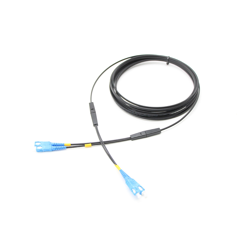 2x3mm 2cores Flat Indoor FTTH Drop Cable patch cord