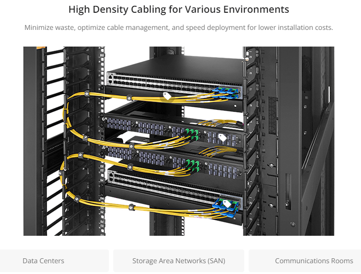 Armored MPO patch cord2