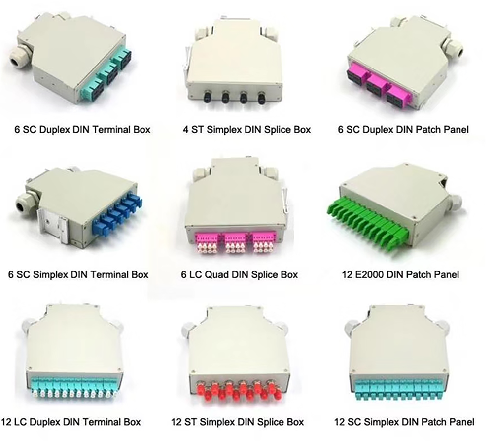 din rail splice box